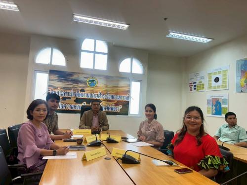  ร่วมประชุมรับฟังข้อมูลและรายละเอียดโครงการฯ และร่วมพิจารณาเข้าร่วมคัดเลือกเป็นเจ้าภาพจัดงาน “อวดเมือง”